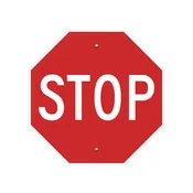 36x36 Stop Sign - Hi-Intensity Reflective Sheeting