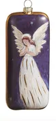 5.5" Guardian Angel Rectangle Ornament
