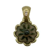 Ancient Button Pendant — Hughes Bosca
