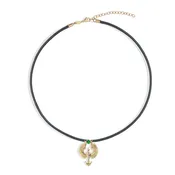 Anka Rising Leather Choker