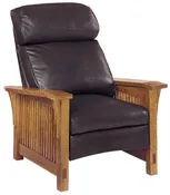 Stickley Bustle Back Spindle Morris Manual Recliner