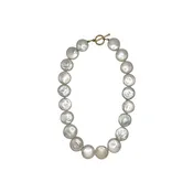 14k Coin Pearl Necklace
