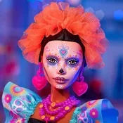 2024 Día de Muertos Barbie  24-HRM72