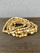 Multi Metal Stretch Bracelets