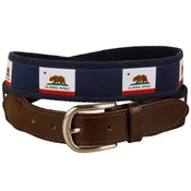 California State Flag Ribbon Club Belt