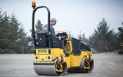 Double Drum Ride-On Roller