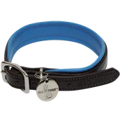 Leather Collar Blue