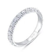 1-Row Diamond Wedding Ring
