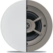 Ceiling Speaker with 5-1/4″ Woofer and -1/2″ Pivoting Hard-Dome Polyamide Tweeter