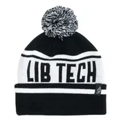 26 LIB POM BEANIE BLK/WHT