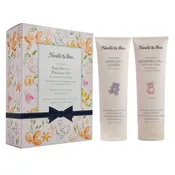 Baby Bath & Massage Set, Creme Douce, Pink Flowers