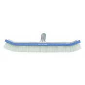 A&B 3010 18″  Curved Wall Brush with White PVC Bristles