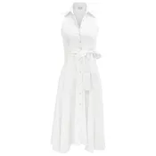 Alice Midi Dress - Optic White