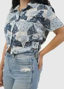 Alexa Tunnel Tie Shirt