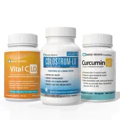 Ultimate Gut & Immune Health Bundle :: Vital C-LD + Curcumin-LD + Colostrum-LD Capsules