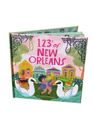 123's of New Orleans Hard Cover Book