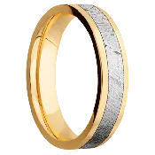 10K Yellow Gold + Satin Finish