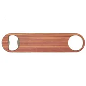 Customizable Wood Bottle Opener