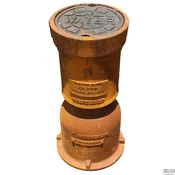 1824S Adjustable Valve Box — Bass & Hays Foundry