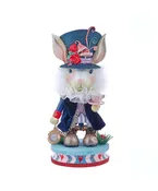 Alice in Wonderland White Rabbit Nutcracker Hollywood Collection, 13"