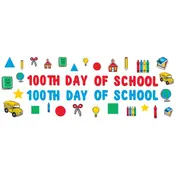 100TH DAY OF SCHOOL FOAM STICKERS