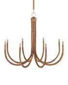 CURVED BAMBOO CHANDELIER — Mate Gallery