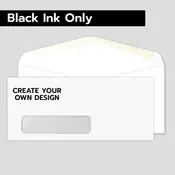 #10 Window Envelope B&amp;W