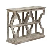 Astoria Rustic Open Console Table
