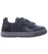 Black sneakers for teenager boy with high arch support