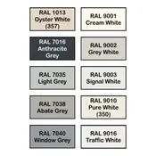 Brush Pen Color Lacquer – White-Grey Tone Assortment 750