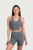 Ladies Active Racerback Corset Crop Top
