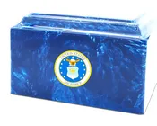 Air Force Cultured Marble Companion Urn - Military Memorial Urn