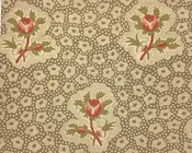 2802-2 Rose Medallions Brown