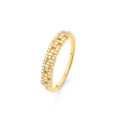 14k Gold Diamond "Panthere" Ring