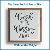Wooden Wall or Shelf Decor