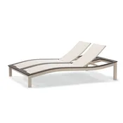 Bazza Sling Contour Armless Double Chaise
