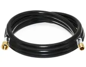 Flame King 120" RV Propane Hose, 1/2" Female Flare x 3/8" MNPT CSA Approved