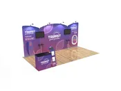 10X20ft Custom Tradeshow Booth 02