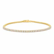 14Kt Gold Tennis Bracelet