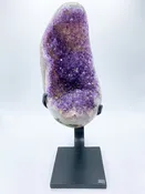 Amethyst Cluster On Display Stand #05