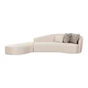 131" Curran 2-Piece Sofa Chaise Sectional