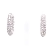 Diamond Hoop earring