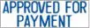 1025 - APPROVED FOR PAYMENT