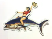 Abachar Bluefin Bettie Sticker