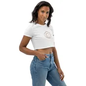 Find Me In The Hidden Forest Organic Crop Top