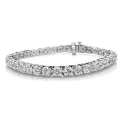 14k 12.0Ctw Diamond Tennis Bracelet