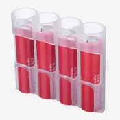 18650 Battery Caddy (Clear)