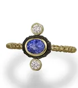 Chroma Triple Stone Ring — The Passdoor