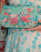 Mary Frances Flirty Flamingos Crossbody Handbag — Darci's