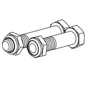 4" HT BLOCK ROLLER HARDWARE FASTENERS KIT